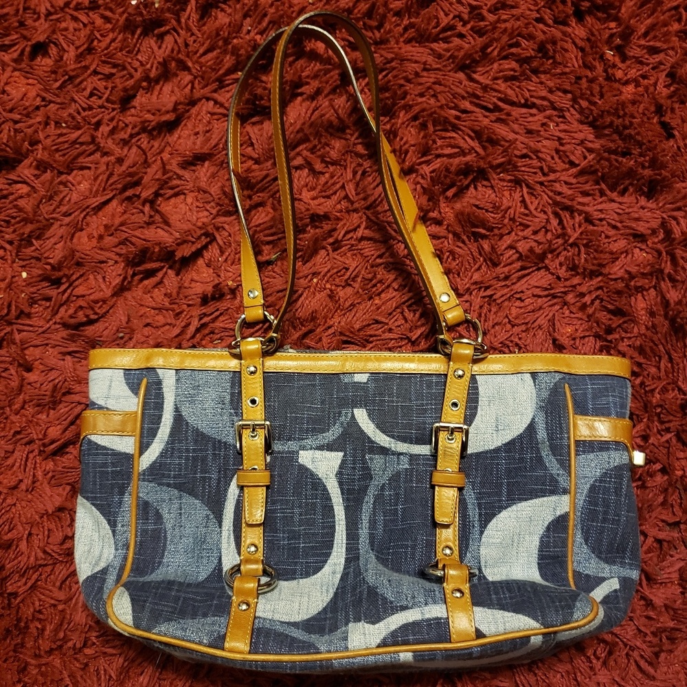 Denim blues & hues bag